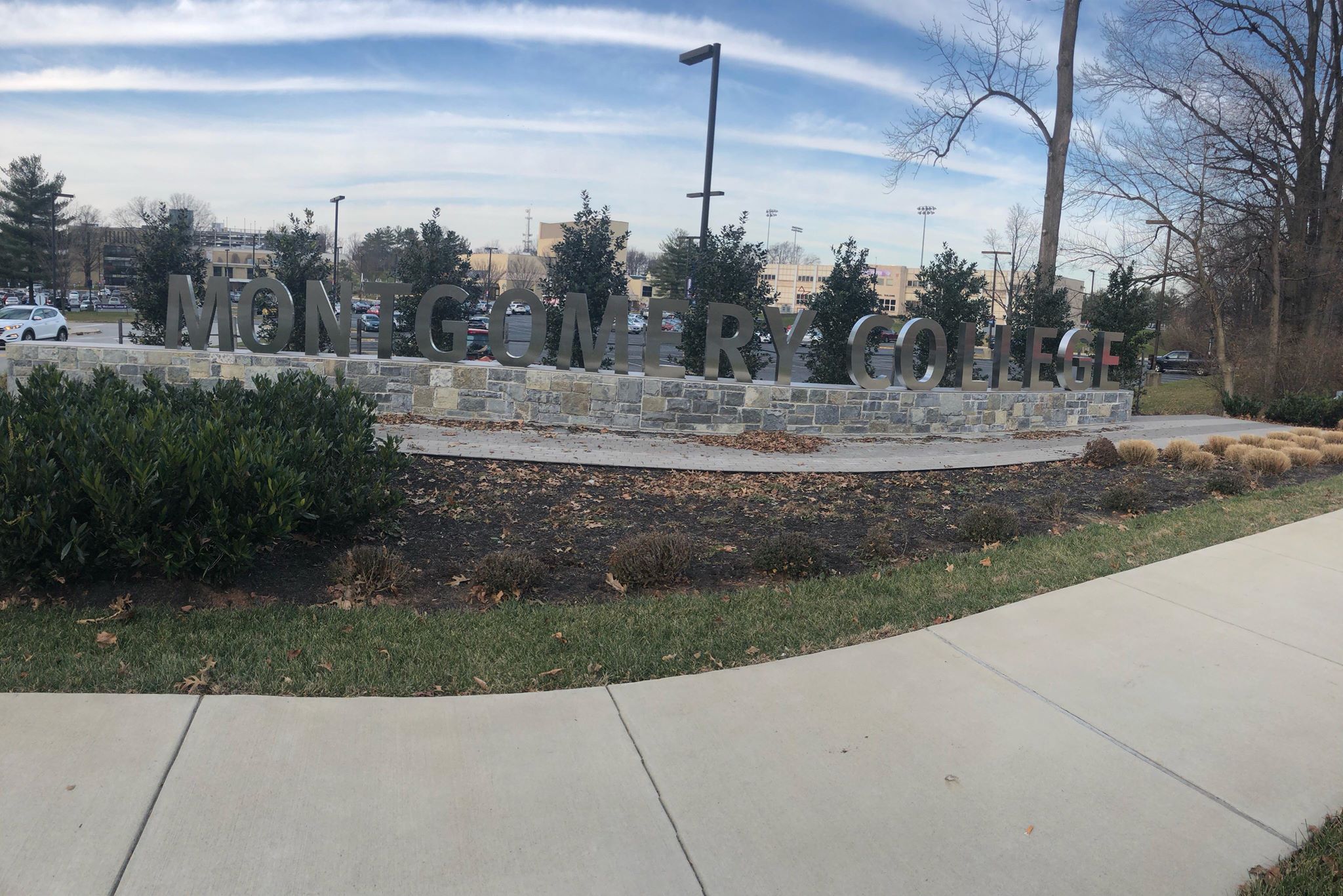 Montgomery College Sign